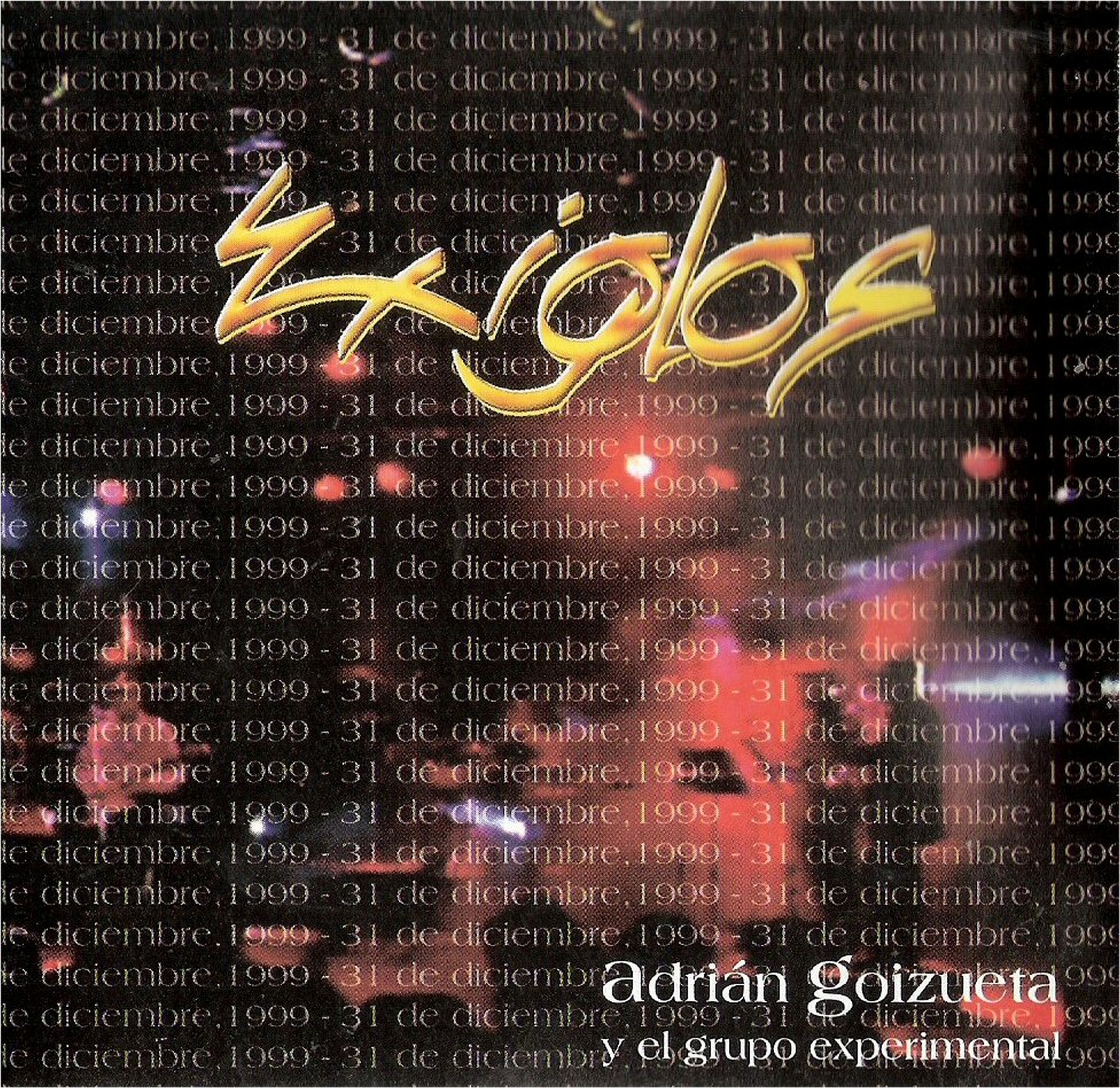 Tapa de Adrián Goizueta y el experimental — Exiglos