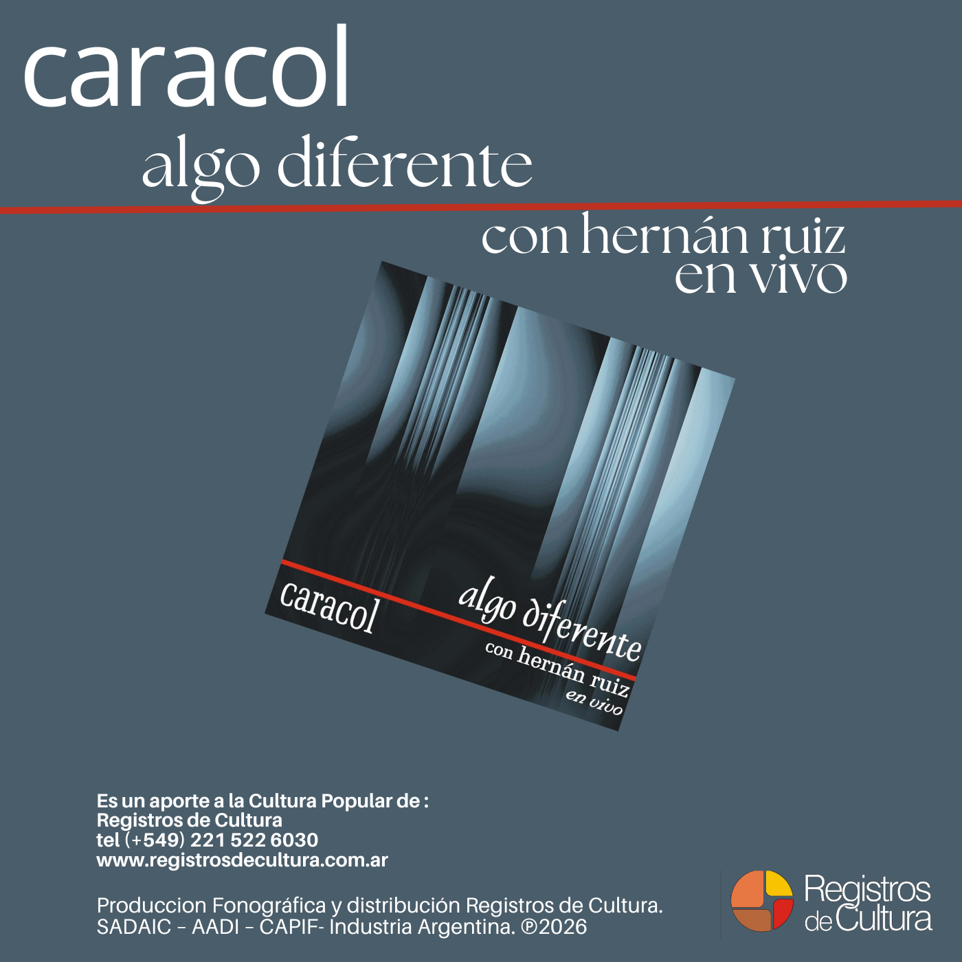 Contratapa de Caracol — Algo diferente