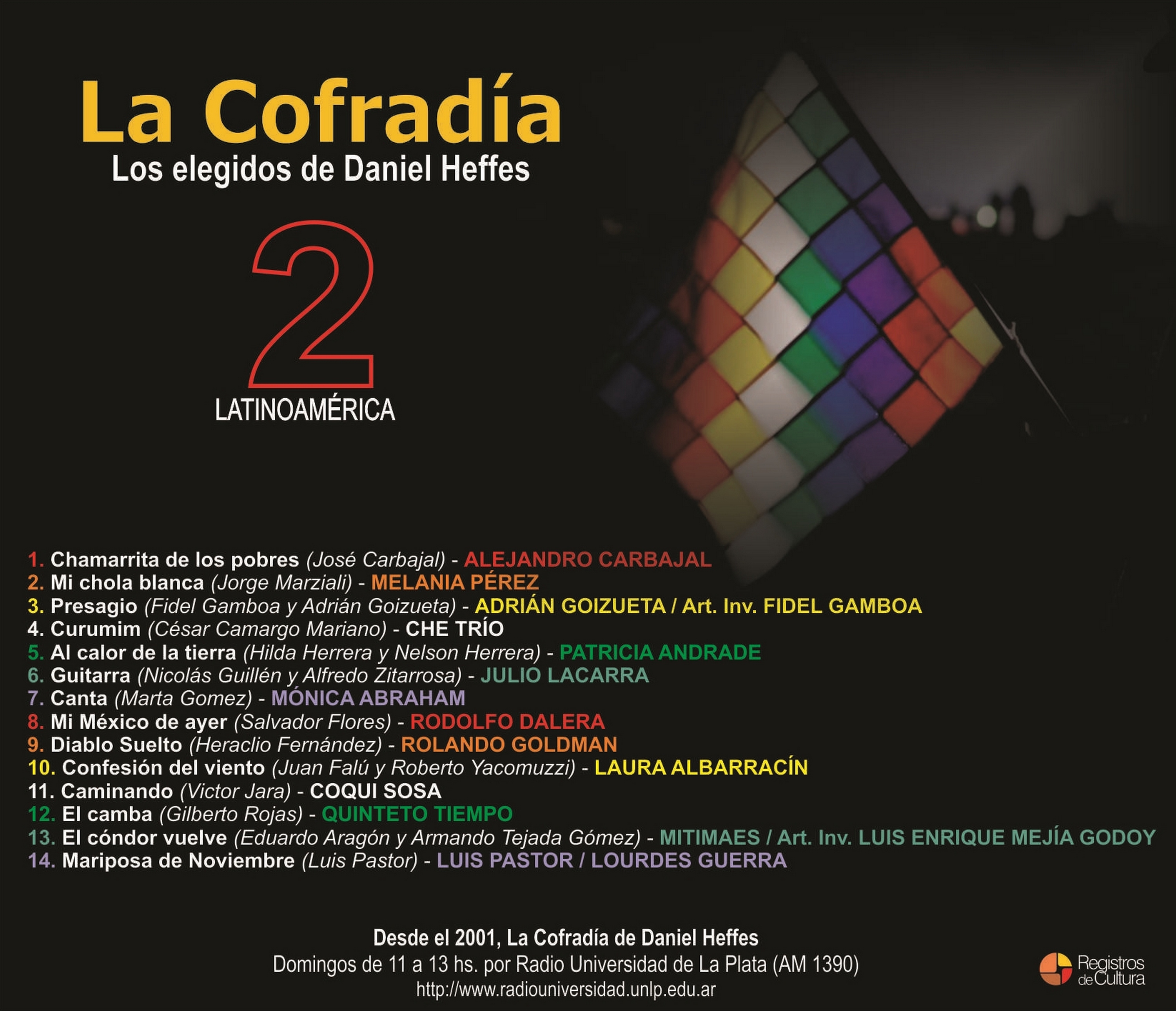 Contratapa de La Cofradía 2 — La Cofradía 2 - Los Elegidos de Daniel Heffes