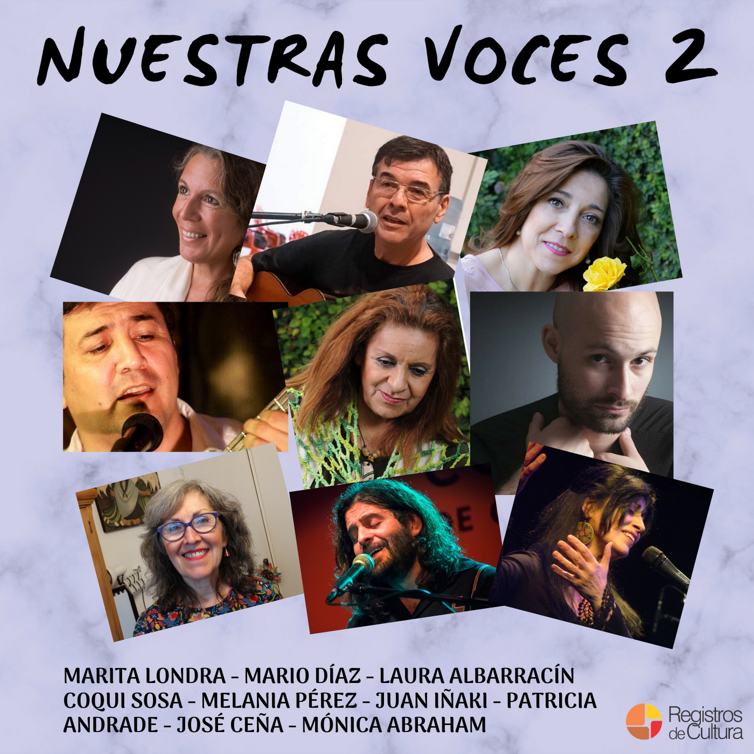Tapa de Varios Artistas — Nuestras Voces Vol. 2
