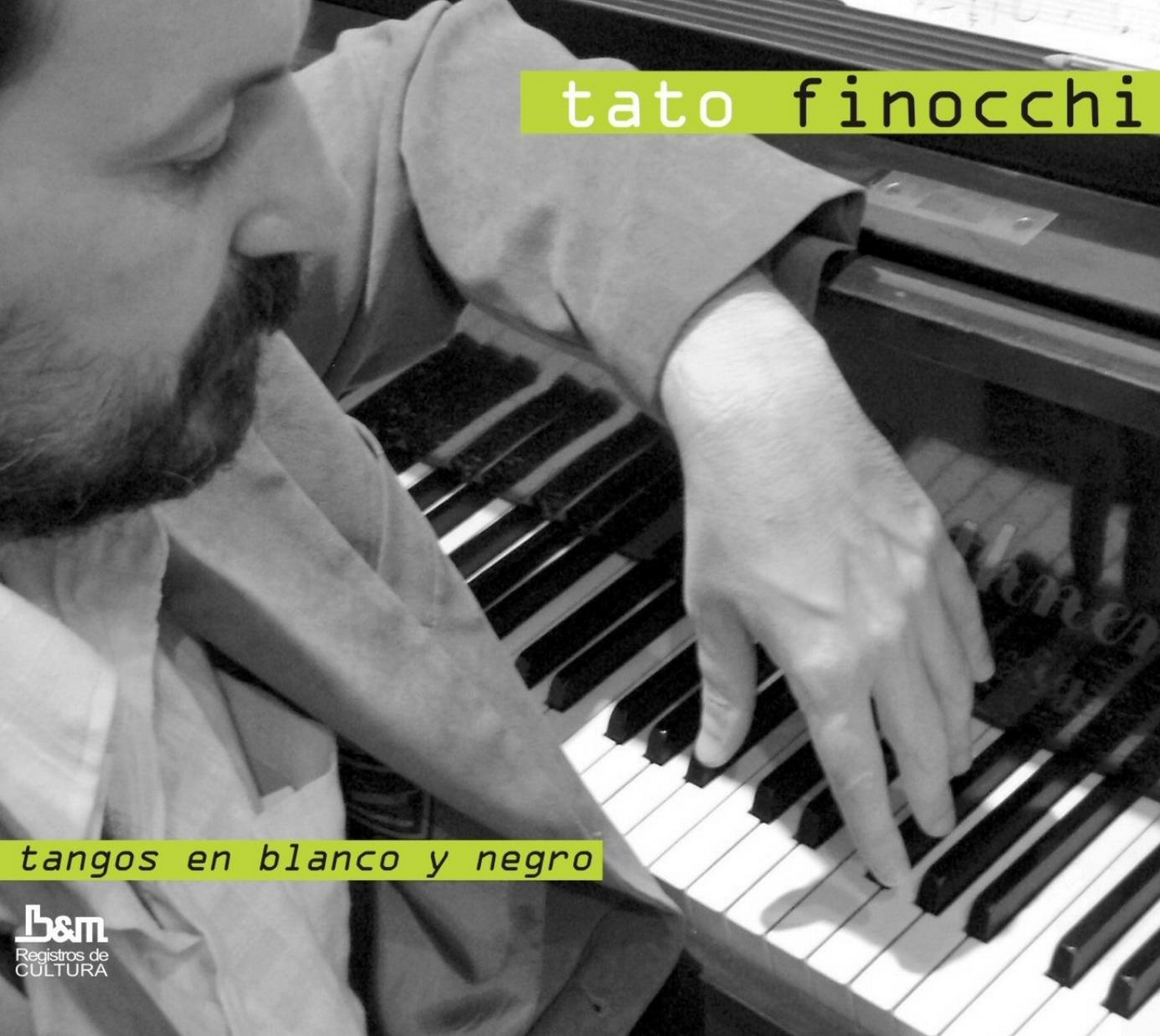 Tapa de Tato Finocchi — Tangos en Blanco y Negro