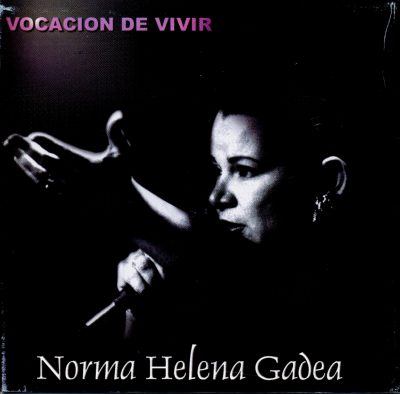 Tapa de Norma Helena Gadea — Vocación De Vivir
