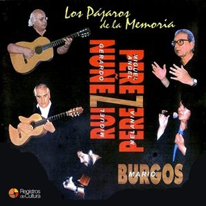 Tapa de Melania Pérez, Gerardo Núñez y Miguel Ángel Pérez — Los Pájaros de la Memoria - Espectáculo Poético Musical